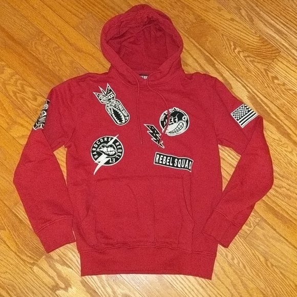 rebel hoodie mickey mouse